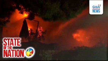Nasa 20 bahay, natupok ng wildfire sa Western Türkiye | SONA