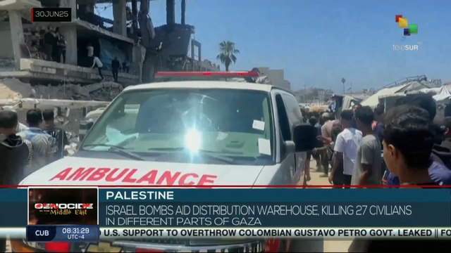 Palestine, Israel bombs aid distribution warehouse, killing 27 civilians in different parts of Gaza