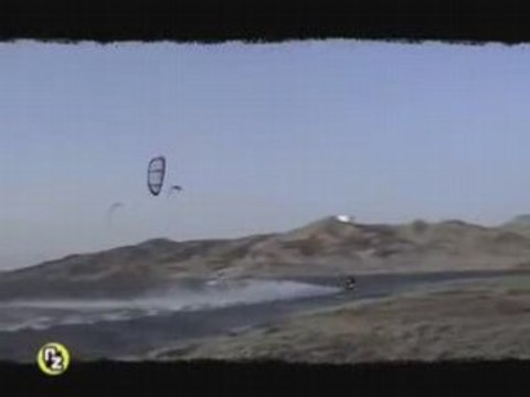 Alex Caizergues champion de Kitesurf