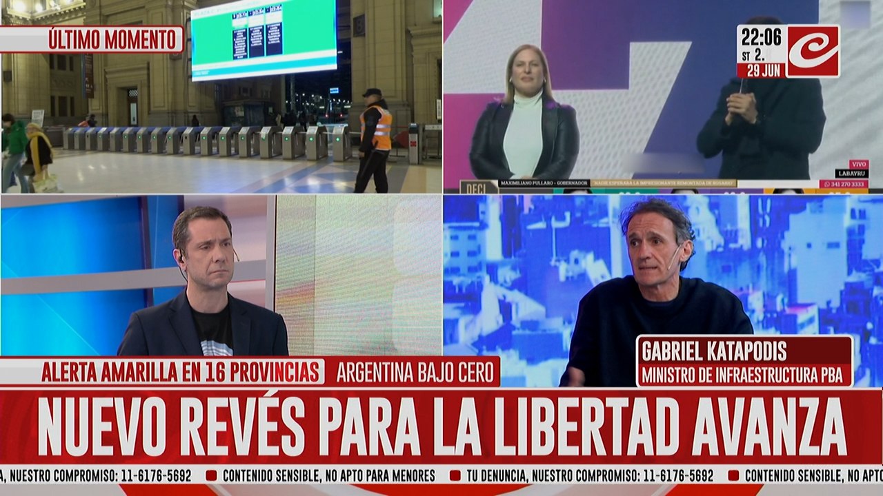 Gabriel Katopodis: "La gente tiene que entender que el voto es la manera de cambiar lo que hace Milei"