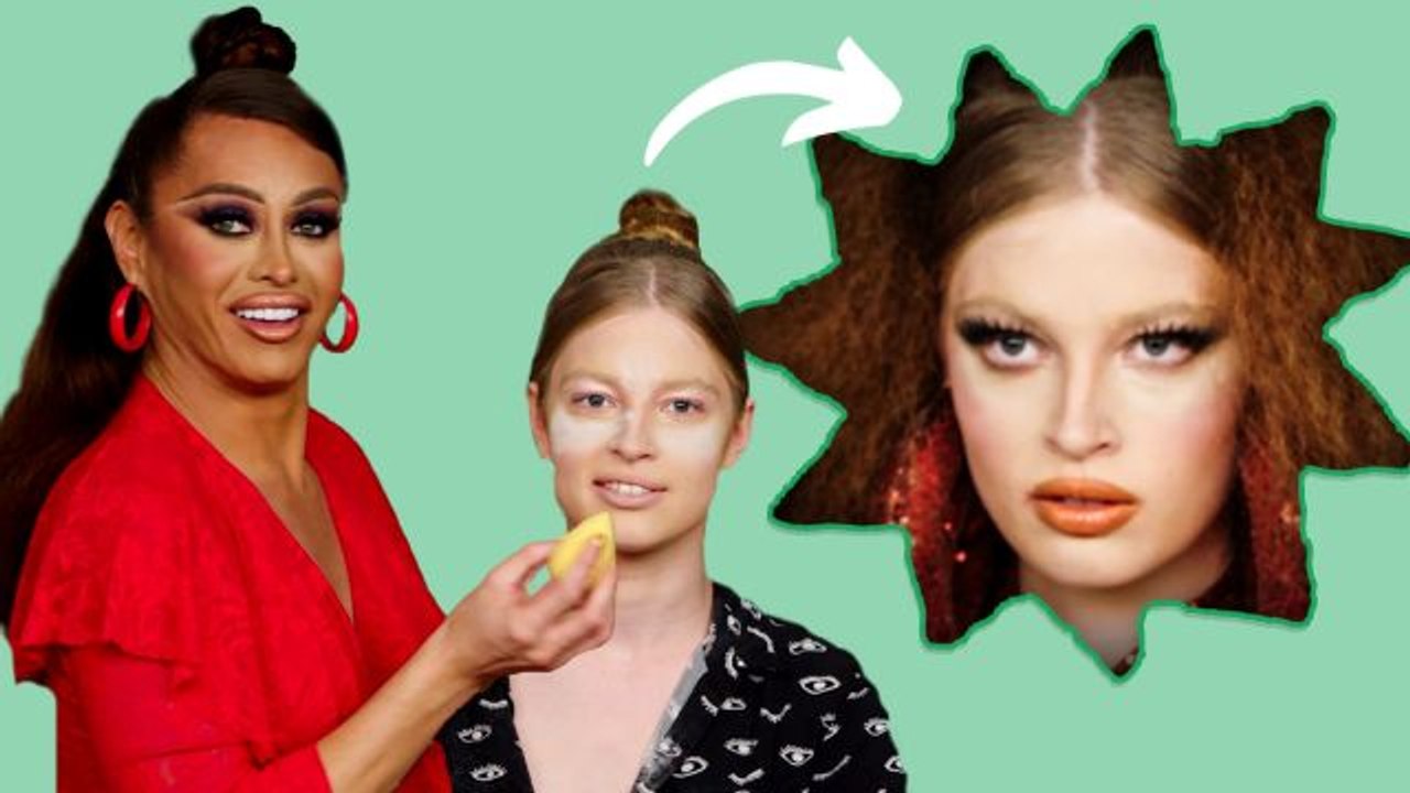 Vivian Wilson Gets a Drag Makeover From Sasha Colby