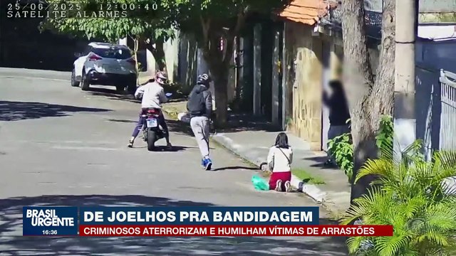 Bandidos em motos fazem arrastão em bairros da zona sul de SP