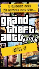 👉 3 Choses que tu savais pas sur GTA V !