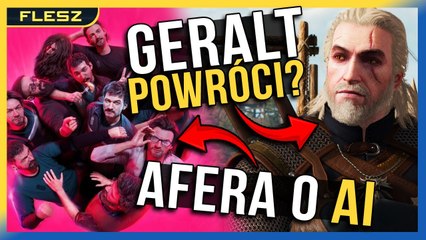 Geralt wróci w Wiedźminie 4? Twórcy Alters zataili użycie AI?! | FLESZ