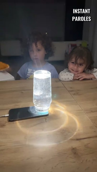 Ces enfants n’en croient pas leurs yeux en assistant à ce spectacle