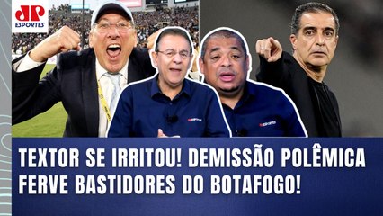 "É MUITO ESQUISITO!! FOI REVELADA a INFORMAÇÃO que o Textor..." Paiva DEMITIDO | BASTIDORES BOTAFOGO