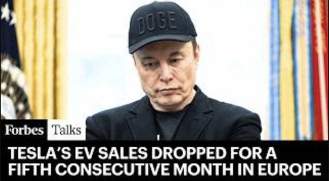 Musk Fires Top Tesla Exec Amid Plunging Tesla Sales in Europe & China