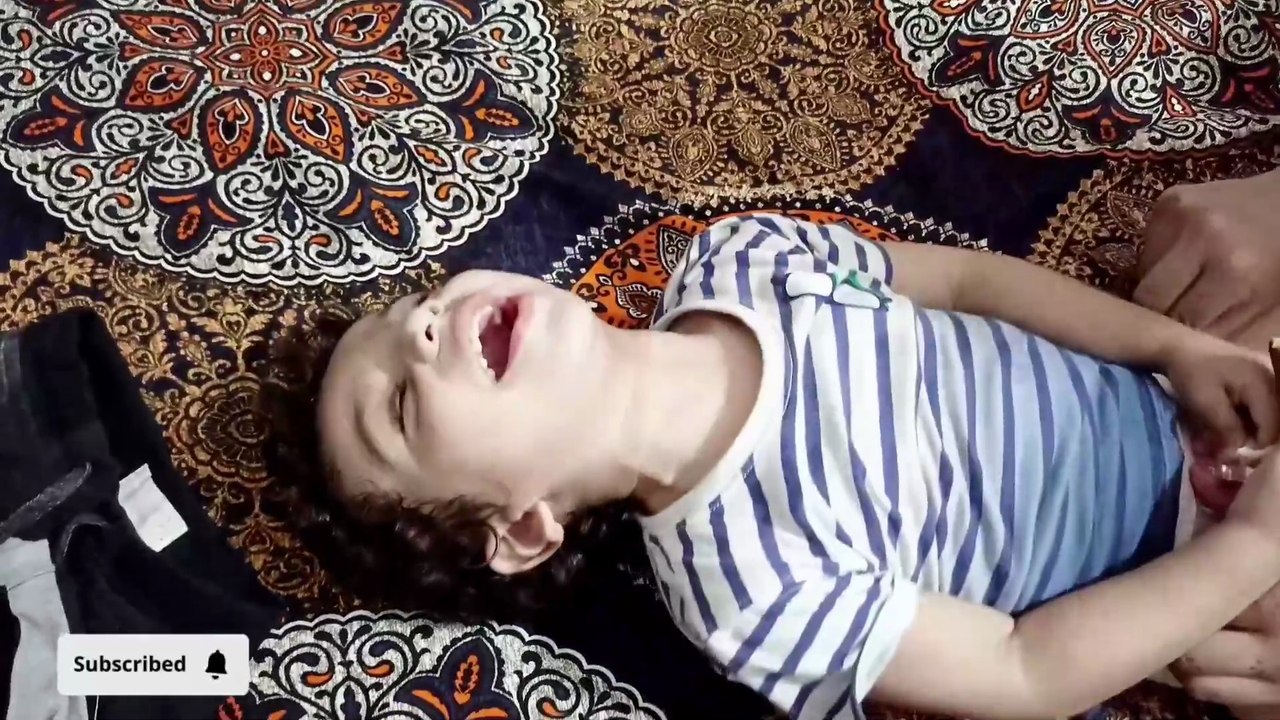 Funny Diaper Changing Scene Part 7, Attack on Diaper as well