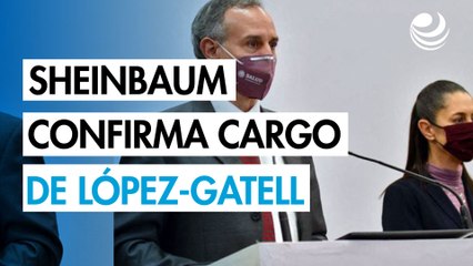 Sheinbaum confirma nombramiento de López-Gatell como representante de México ante la OMS