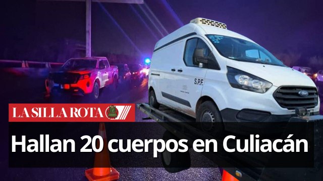 Culiacán: localizan 20 cuerpos abandonados en puente y vehículo refrigerado
