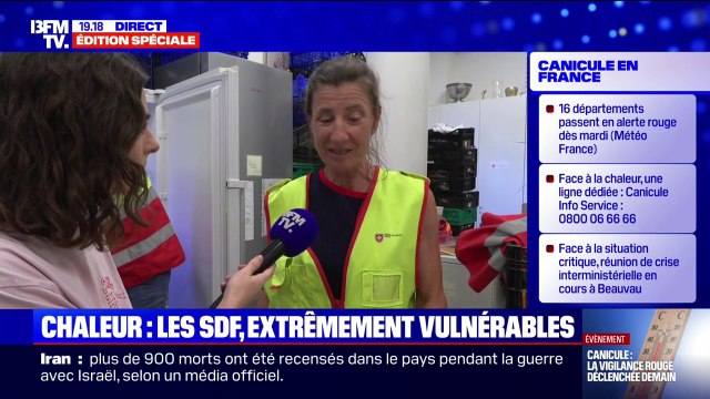 Canicule: les personnes sans-abri au centre des actions menées par les associations