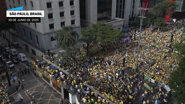 Jair Bolsonaro moviliza a simpatizantes mientras es juzgado por golpismo