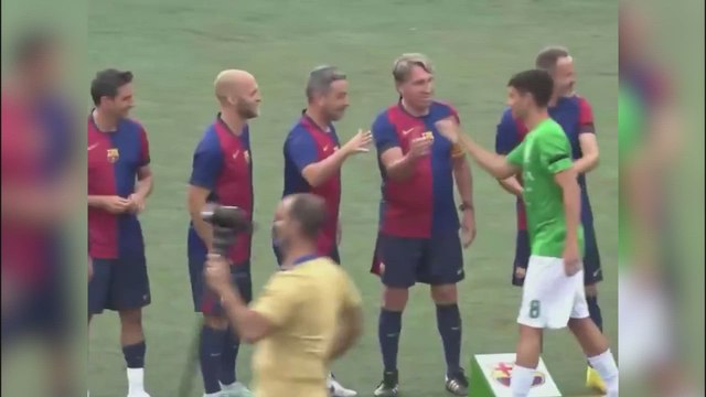 El homenaje de Pedri a su abuelo: juega un partido con el equipo de su pueblo