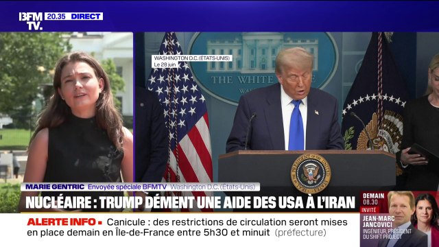 Nucléaire iranien: Donald Trump dément s'être préparé à proposer 30 milliards de dollars à l'Iran pour arrêter son programme nucléaire