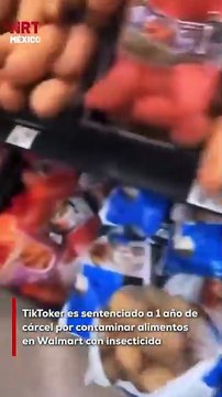 Un creador de contenido fue cond3nado a un año de cárc3l en Arizona tras declararse culpable de envenen@r alimentos y poner en ri3sgo la salud pública. El sujeto roció productos con insect1cida como parte de una supuesta broma que difundió en redes social