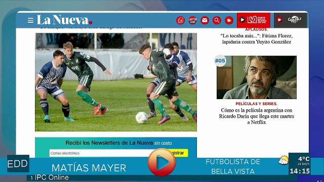 Diario Deportivo - Matías Mayer - 30 junio