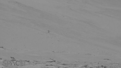 Mars Perseverance Rover Watches Ingenuity Helicopter Zoom Above Red Planet In Real Time