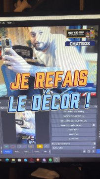 Je refais le décor ! Partie 1 #Twitch #Vlog #Exclu