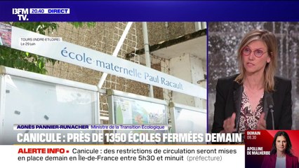 Canicule: près de 1350 écoles seront fermées en France ce mardi 1er juillet