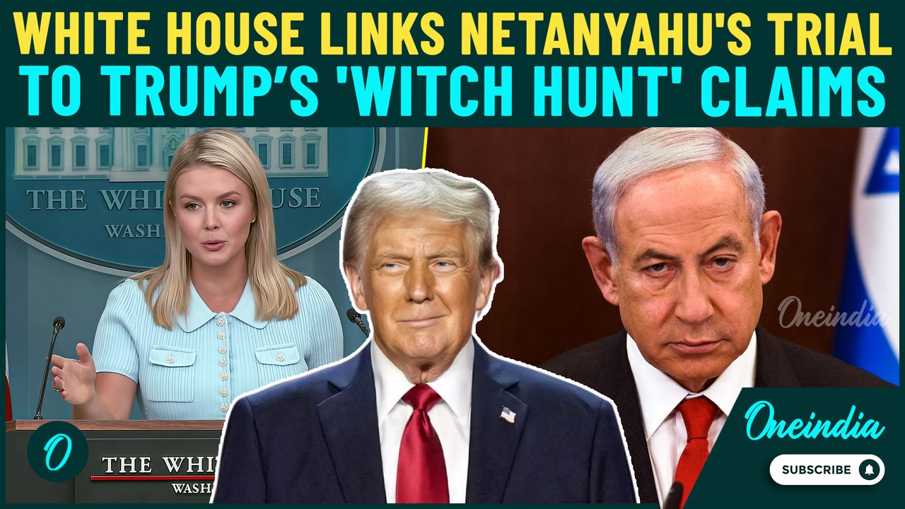 BREAKING: White House DEFENDS Netanyahu Amid Corruption Trial |Trump Sees ‘Witch Hunt’ in Israel