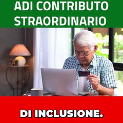 *ultim'ora* ASSEGNO DI INCLUSIONE CONTRIBUTO STRAORDINARIO MESE DI STOP IN CONSIGLIO DEI MINISTRI