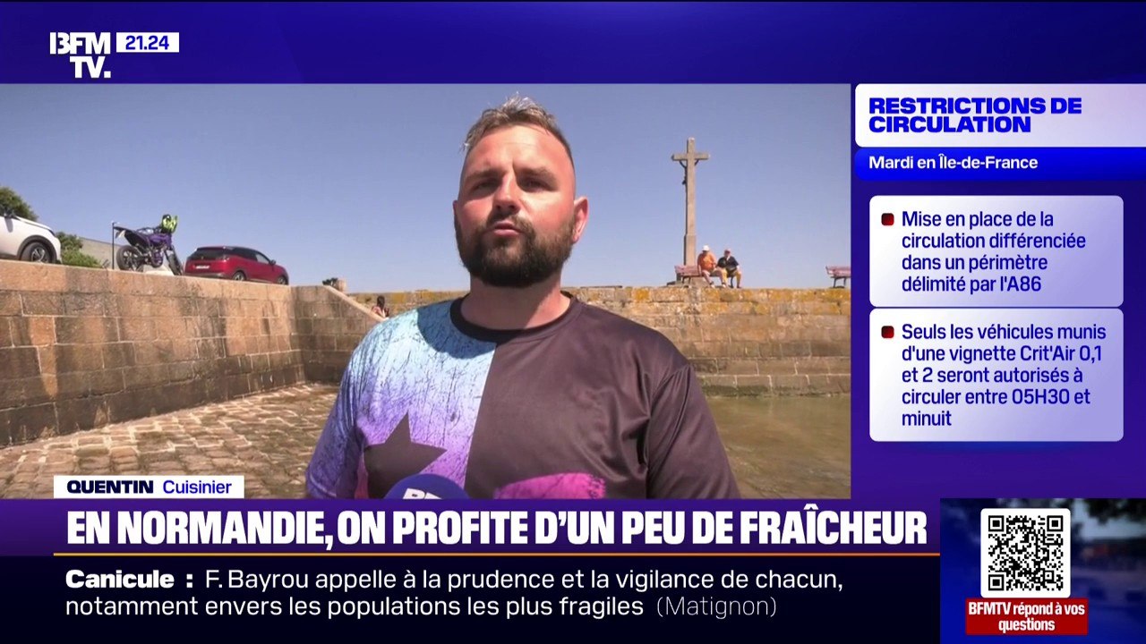 Canicule: la Normandie épargnée par les fortes chaleurs