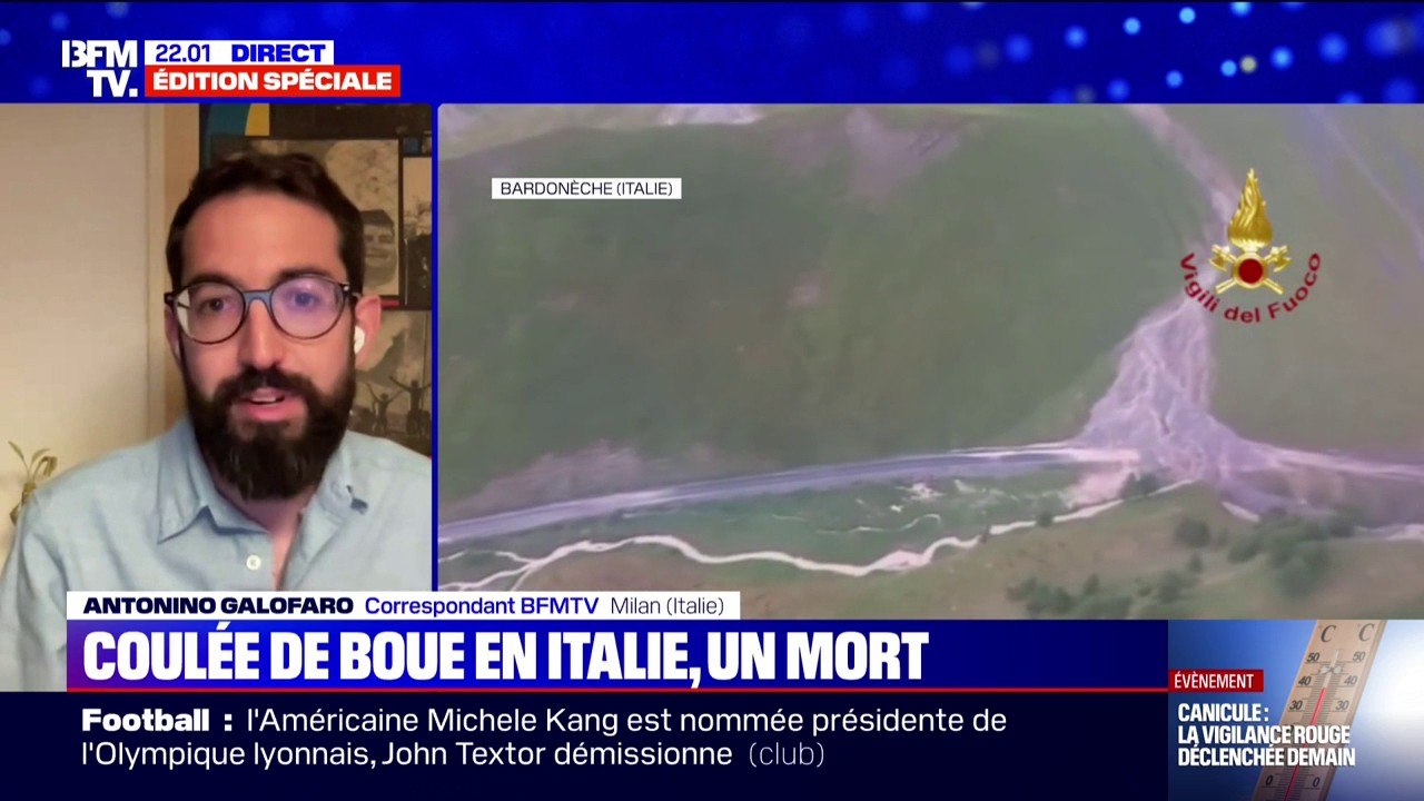 Canicule en Italie : après les orages, une personne meurt emportée par une coulée de boue