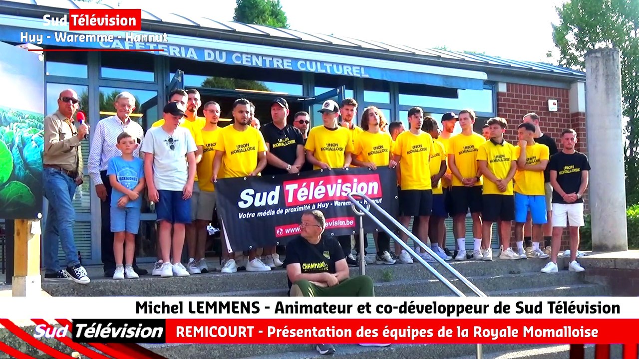 REMICOURT - 110 ans du club de foot - Un Président fier de ses joueurs !