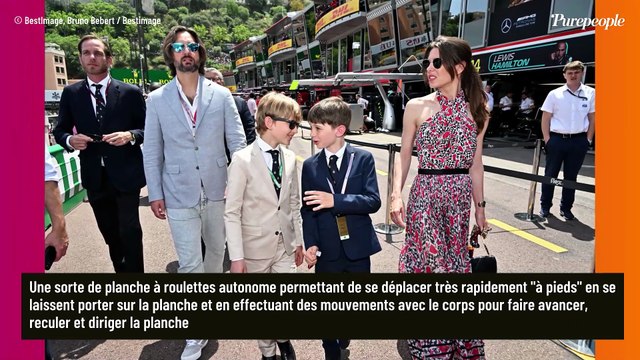 Charlotte Casiraghi et Dimitri Rassam : Leur fils Balthazar, 6 ans et demi, laisse traîner un jouet dont les enfants raffolent dans le chic bureau de son père