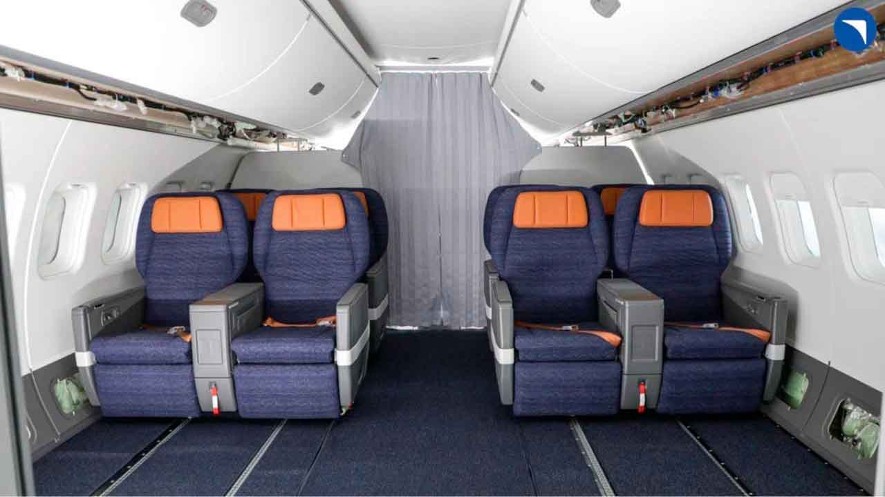וידאו: עיצוב פנים מתוצרת רוסיה הותקן במטוס ניסיוני מדגם MC-21