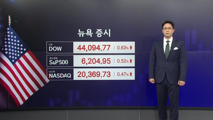 [뉴스START] 무역 협상 '낙관론'에 또 몸값 높인 뉴욕 증시 / YTN