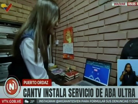 Bolívar | Cantv conectó con ABA Ultra a más de 600 suscriptores de la urbanización Curagua