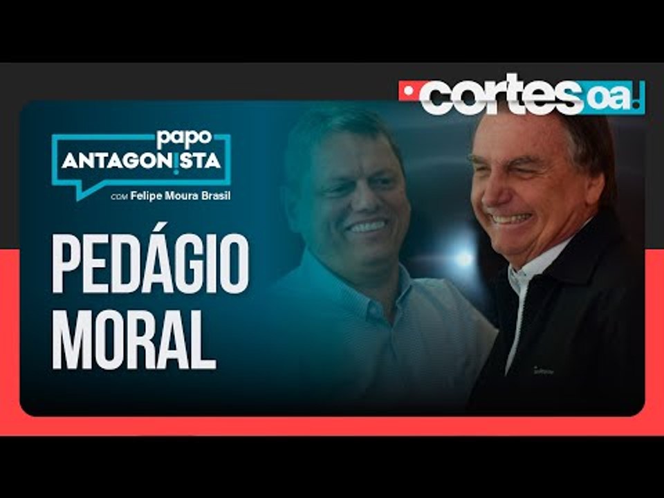 A “coragem” de Bolsonaro, segundo Tarcísio