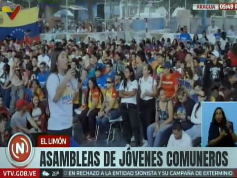 Aragua | Juventud de El Limón debatieron sus proyectos comunales de cara al 27 de julio