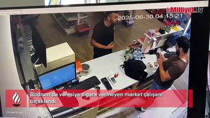Veresiye sigara vermedi diye bıçaklandı