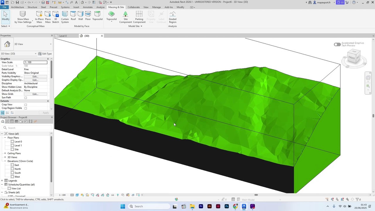 TopoExport.com - How to Simplify a Toposurface in Revit - Optimize Heavy Terrain Files
