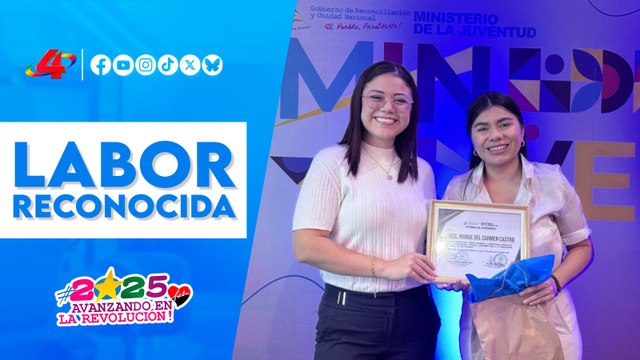 🏅📚 Jóvenes educadores reciben reconocimiento de MINJUVE por su gran labor