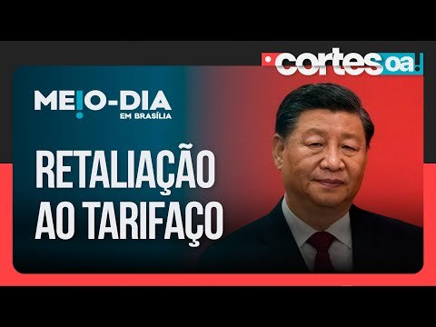 China anuncia tarifas de 34% sobre produtos importados dos EUA