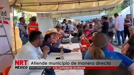 Atiende municipio de manera directa a la ciudadanía acuñense