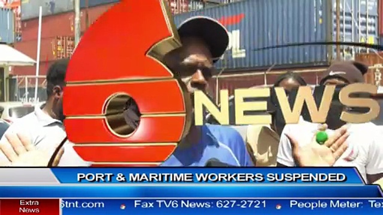 PORT & MARITIME SERVICES WORKERS SUSPENDED