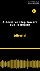 Editorial | A decisive step toward public health