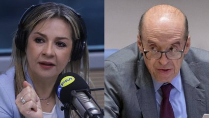 Vicky Dávila y Álvaro Leyva negaron haber hablado de un supuesto plan para tumbar a Petro