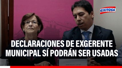 José Miguel Castro: Declaraciones de exgerente municipal sí podrán ser utilizadas en juicio contra Susana Villarán