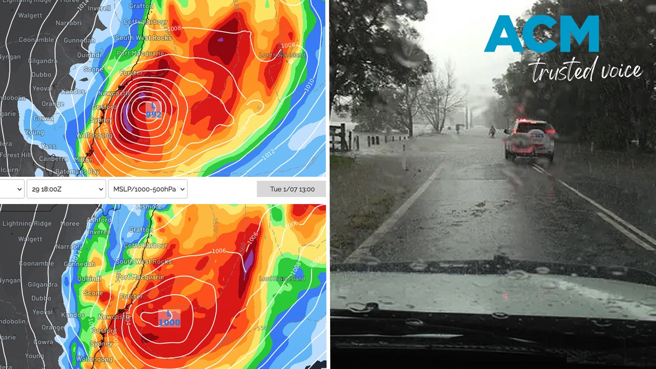 NSW SES & BoM update as heavy rain and winds batter NSW