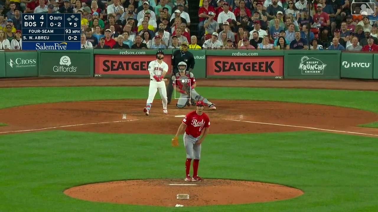 Jonrón dentro del parque de Wilyer Abreu