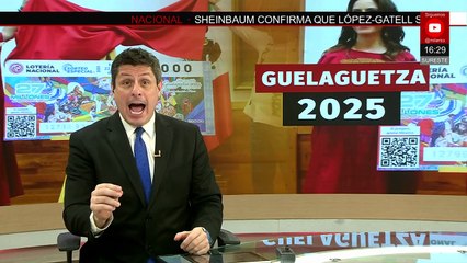 La Lotería Nacional celebra sorteo conmemorativo de la Guelaguetza