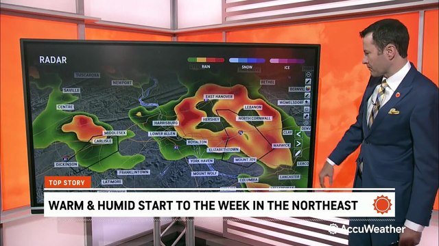 Another day of severe storms in the forecast for the Northeast