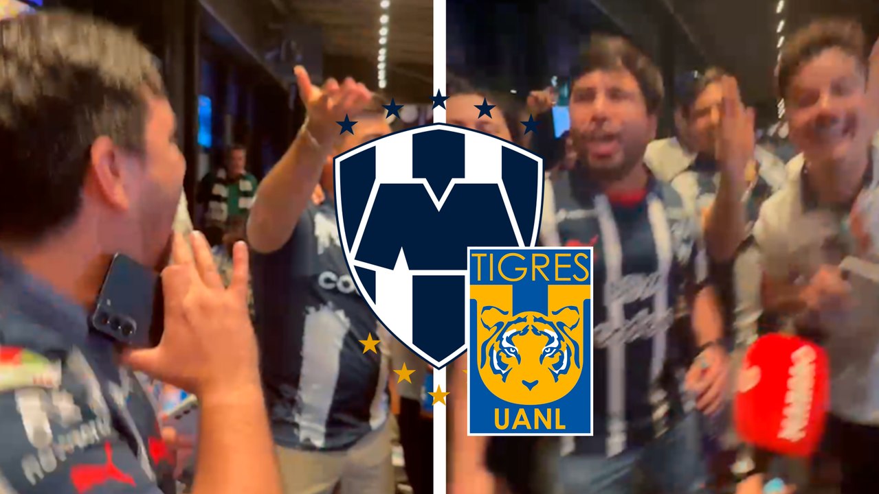 Afición de Rayados se burla de Tigres desde el Mundial de Clubes