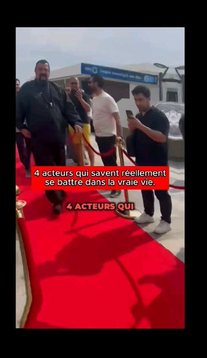 4 acteurs qui savent reellement se battent dans la vrai vie