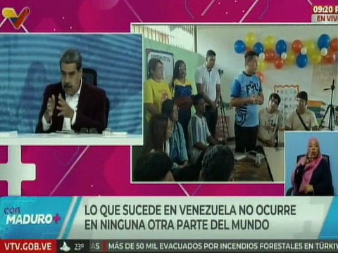 Jefe de Estado felicitó a Venezolana de Televisión por la transmisión de todas las asambleas juveniles